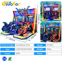 Machine de jeu à pièces pour centre commercial, moto électrique Thunder, machine d'arcade, jeu vidéo, jeu de rue, simulateur de moto