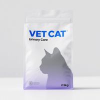 Sacs personnalisés de marque DX imprimés en héliogravure, résistants à l'humidité, en PET/PE, avec fermeture éclair, pour aliments pour chats/animaux, pochettes à fond plat en aluminium, Guangdong