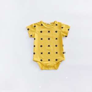 Nouvelles collections de vêtements pour enfants en gros : Robes simples, designs en coton Pima, barboteuses pour bébés - Product Image 3