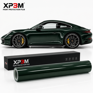 ฟิล์มใสกันรอยรถยนต์ XP3M Racing Green OEM Gloss TPU สีเขียวเงา 7.5 มิล ซ่อมแซมตัวเองได้ ป้องกันรอยขีดข่วน ป้องกันสีเหลือง พร้อมระบบไล่อากาศ TPU3086 - Product Image 1