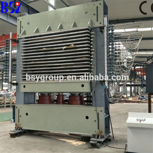 Tự Động 500 Tấn Gỗ Veneer Bảng Điều Chỉnh Báo Chí/Gỗ Veneer Báo Chí Dòng Cho Ván Ép Sản Xuất - Product Image 3