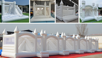 Tente bulle gonflable commerciale en PVC, taille et couleur personnalisables, installation facile pour décorations de fête