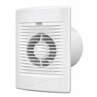 Ventilateur d'extraction mural/plafond 210 mm avec interrupteur à tirette et lumière LED