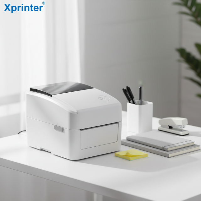 XP-420B 6x4 Direct Thermal Barcode Label Printer Waybill Thermal Printer with USB Interface ROHS Certified in Stock