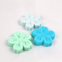 Gommes à effacer miniatures 3D en forme de fleur et de cerise pour enfants - Couleurs assorties, papeterie scolaire certifiée EN71