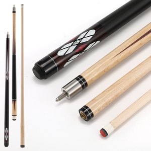 Taco <span class=keywords><strong>de</strong></span> billar en oferta, <span class=keywords><strong>de</strong></span> madera <span class=keywords><strong>de</strong></span> arce <span class=keywords><strong>de</strong></span> alta calidad, con extremo forrado en cuero, 58 pulgadas, punta <span class=keywords><strong>de</strong></span> 13 mm, unión <span class=keywords><strong>de</strong></span> acero inoxidable. - Product Image 6