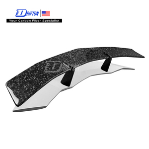 SV Style Forged Dry Carbon Fiber <b>Rear</b> <b>Spoiler</b> Set For Lamborghini Aventador LP700 LP740 LP750 2011-2021 - Product Image 1