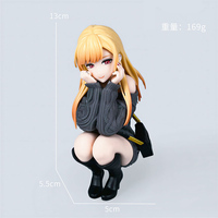 Figurine de personnage de manga mignonne My Dress-Up Darling Kitagawa Marin de 13 cm, statue en PVC, figurine d'anime, jouet, cadeau