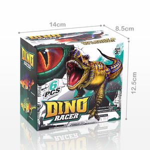 JinYing Fun - Vehículos de Juguete de Dinosaurios Surtidos, Mini Coches y Camiones de Retroceso para Niños - Product Image 6