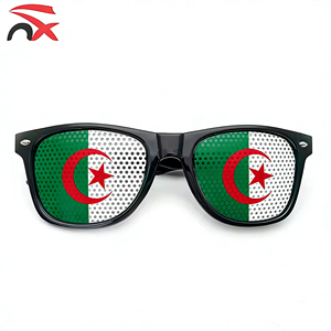 Ensemble d'articles promotionnels pour supporters de football 2026 : Casquette drapeau Algérie, Lunettes de soleil et Sac à cordon - Product Image 6