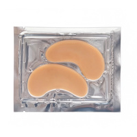 Masque pour les yeux en hydrogel or 24 carats, patchs de collagène sous les yeux, anti-âge, anti-rides, cernes, masque hydratant pour les yeux, étiquette privée OEM