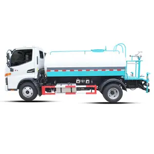 JAC Water Spraying Truck 4x2 Carbon Steel Install Water Pump Electronic Gun 5 -10 Cubic Meter Water Tanker Truck For Sale