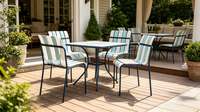 Tabouret de bar en PP, style nordique moderne et minimaliste, pour salle à manger, plage, parc, jardin et terrasse