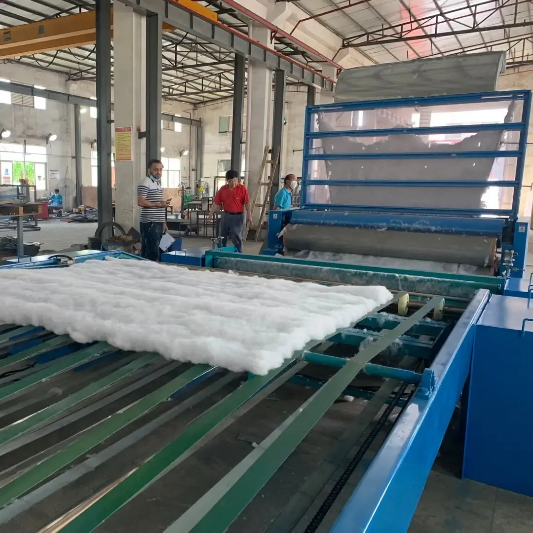 Máquinas de fabricación de ropa de cama para ordenador, línea de producción de edredones de acolchado de