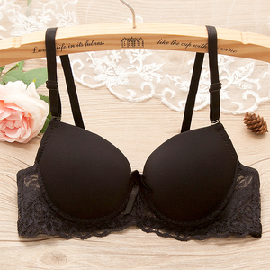 <span class=keywords><strong>Reggiseno</strong></span> <span class=keywords><strong>imbottito</strong></span> in tinta unita con ferretto Sexy di alta qualità di pizzo giapponese - Product Image 4
