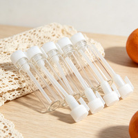 Botol Vial Kaca Kosong Mini 0.5ml 1ml 2ml 3ml untuk Serum Perawatan Kulit, Parfum, Kosmetik dengan Penutup Stik