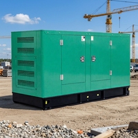 Générateur diesel silencieux à châssis ouvert 150 kVA 120 kW, alimentation de secours avec ATS pour bâtiments commerciaux