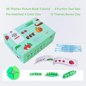 Jouet de <span class=keywords><strong>Slime</strong></span> de modélisation de personnage d'argile sec à l'air polymère rebondissant léger super doux pour les enfants - Product Image 2