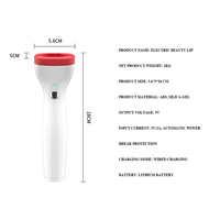 Appareil de remplissage de lèvres électrique Appareil repulpant automatique pour les lèvres Instrument de soins de beauté mobile avec rehausseur de lèvres sexy