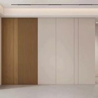 Panneau mural en fibre de bois de bambou, revêtement PVC, imperméable, décoration intérieure, revêtement mural pour hôtel, bureau