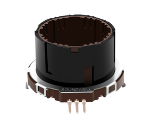 Encodeur incrémental à arbre creux Soundwell EC35 35 mm, encodeur incrémental de contrôle de volume rotatif - Product Image 3