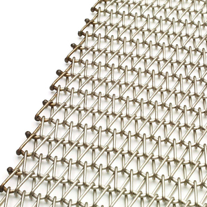 Tavlama için isıya dayanıklı Metal paslanmaz çelik çift Spiral tel fırın taşıma bandı dokuma örgülü konveyör bant - Product Image 3