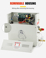 STCMOET Generator Uap 6kw 9kw Harga Terjangkau untuk Penggunaan Rumah, Kamar Mandi, dan Sauna