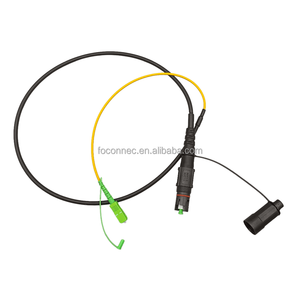 光纤跳线 IP67 防水，SC/APC 单模跳线，3M 10 英寸，铠装连接线，用于 <span class=keywords><strong>FTTA</strong></span> - Product Image 4