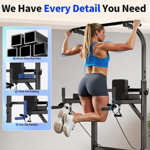 Equipo <span class=keywords><strong>de</strong></span> Entrenamiento <span class=keywords><strong>de</strong></span> Fuerza <span class=keywords><strong>de</strong></span> Grado Comercial, Estación Multigimnasio, <span class=keywords><strong>Barra</strong></span> <span class=keywords><strong>de</strong></span> <span class=keywords><strong>Dominadas</strong></span>, Torre <span class=keywords><strong>de</strong></span> Ejercicios para Gimnasio Comercial - Product Image 2