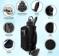 Sac de sport à bandoulière, sac de sport magnétique pour homme et femme, accessoires de sport