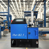 Machine de distribution de colle thermofusible automatique PUR-B2.5L pour collage de précision du papier, du bois et des cartons alimentaires, état neuf, avec pompe intégrée