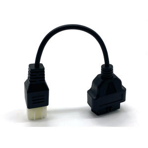 Pour Benelli moto <span class=keywords><strong>OBD</strong></span> câble 16pin à 6 broches <span class=keywords><strong>OBD</strong></span> 2 câble de connexion remplacement pour Benelli Dayun Dayang OBDII câble - Product Image 1