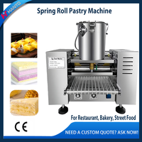Machine à faire des gâteaux à mille étages à mousse à retournement automatique, acceptant les dimensions personnalisées de 6, 8, 9 et 10 pouces, machine à faire des crêpes au fromage