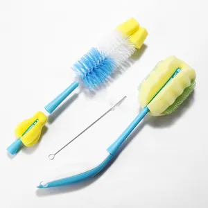 Brosse de nettoyage pour tout-petits, personnalisée, Mini-éponge nettoyante pour mamelons, pour bébés, 1 pièce