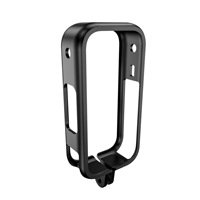 Boîtier de protection léger à ouverture latérale pour échange rapide de batterie, compatible avec la caméra d'action Insta360 X6 pour la prise de vue POV en extérieur