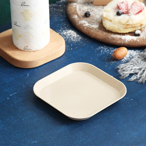 Ensemble <span class=keywords><strong>de</strong></span> vaisselle en plastique réutilisable écologique <span class=keywords><strong>plat</strong></span> <span class=keywords><strong>de</strong></span> <span class=keywords><strong>paille</strong></span> <span class=keywords><strong>de</strong></span> blé biodégradable avec technique d'émail <span class=keywords><strong>de</strong></span> couleur pour le type d'assiette <span class=keywords><strong>de</strong></span> camping - Product Image 4