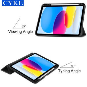 Cyke-funda de piel sintética para tableta de <span class=keywords><strong>10</strong></span>. ª generación, carcasa suave de Tpu de <span class=keywords><strong>10</strong></span>,2 pulgadas, soporte para bolígrafo para <span class=keywords><strong>Apple</strong></span> <span class=keywords><strong>Ipad</strong></span> <span class=keywords><strong>10</strong></span> <span class=keywords><strong>10</strong></span>,2 <span class=keywords><strong>2022</strong></span> - Product Image 3