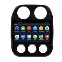 Radio Mobil 6G + 128G untuk JEEP Compass Patriot BT 2009-2015 Stereo 2Din Player Antena GPS Navigasi Carplay DSP RDS No DVD Player