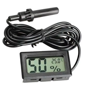 เครื่องวัดอุณหภูมิและความชื้นแบบฝังเครื่องวัดความชื้น Fy-12เครื่องวัดความชื้นอิเล็กทรอนิกส์พร้อมหัววัดความชื้นแบบดิจิตอล - Product Image 1