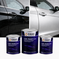 FEISIBAIKE Peinture automobile liquide argentée 1K SLIVER à haute brillance pour pistolet de pulvérisation automobile et construction