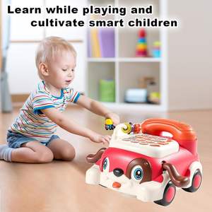 Yavru bebek telefonu oyuncak piyano oyunu oyna Pretend oyuncaklar çocuklar cep telefonu işık-up erken öğrenme ile, yürümeye başlayan çocuk için konuşma telefon oyna - Product Image 2