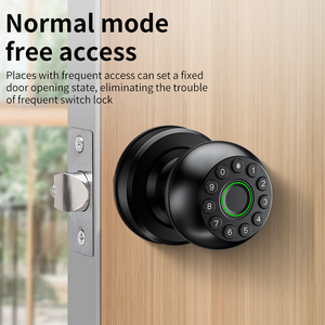 Turui tuya BLE nhôm kỹ thuật số mã khóa cửa chính không thấm nước khóa điện tử an ninh điều khiển thông minh khóa thông minh Q1 - Product Image 5