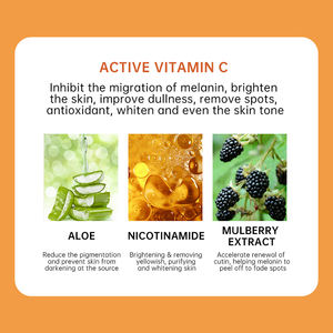 ครีมกำจัดจุดด่างดำสำหรับใบหน้าครีมไฮยาลูโรนิกปราศจากพาราเบนที่ดีที่สุดกรดไฮยาลูโรนิกให้ความชุ่มชื้นวิตามินซีไนอะซินาไมด์ - Product Image 3