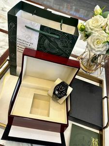 Montre Audemar Piguet à mouvement mécanique automatique, bracelet en cuir de luxe de haute qualité, boîtier en acier inoxydable, aiguilles de montre - Product Image 5