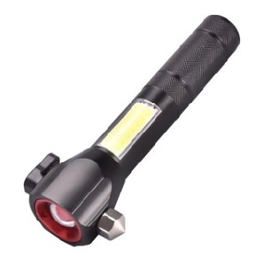 Đa-Chức Năng Xe Sáng Cao Khẩn Cấp Thoát An Toàn Búa XPE + COB LED Đèn Pin Với Side Cảnh Báo Màu Đỏ Ánh Sáng - Product Image 2