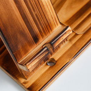 Wooden Desktop <b>Organizer</b> Multifunctional Phone Holder Watch Stand Solid Wood Office Storage Desk Accessory Chinese Fir - Product Image 3