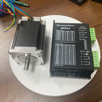 Kit moteur pas à pas Nema23 4 axes 2Nm 2.2Nm 2.5Nm 3Nm + Driver DM542 + Alimentation 350W + Carte d'interface MACH3 4 axes pour Fraiseuse CNC
