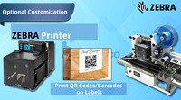 Machine d'étiquetage automatique électrique personnalisée pour sacs et pochettes en Mylar, imprimante d'autocollants portable à écran tactile