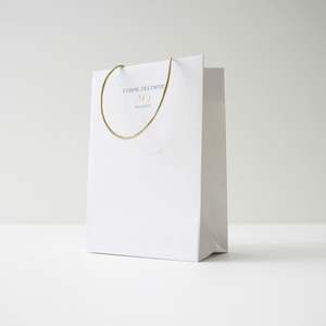 Factory Price High Quality Paper Shopping Handle Ribbon <b>Bag</b> Luxury Recyclable Paper <b>Bag</b> Cardboard Gift <b>Bags</b> Cosmetic <b>Package</b> - Product Image 2