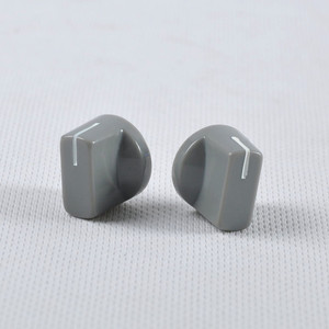 Bouton de <span class=keywords><strong>volume</strong></span> en plastique gris 19x15mm pour kit d'amplificateur audio à tube de guitare - Product Image 2
